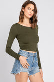 Walsh Long Sleeve Crop