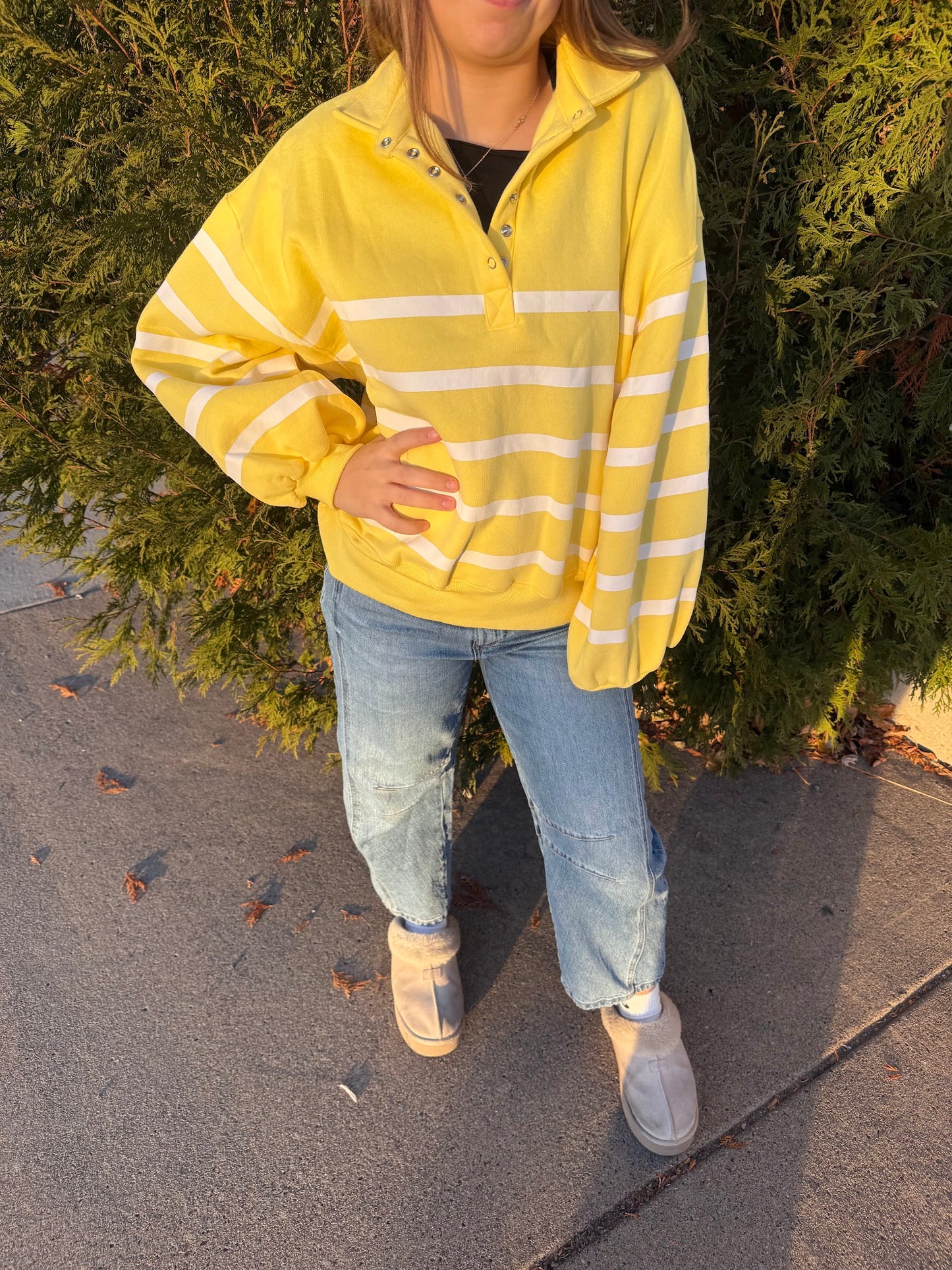 Pip Striped Sweatshirt