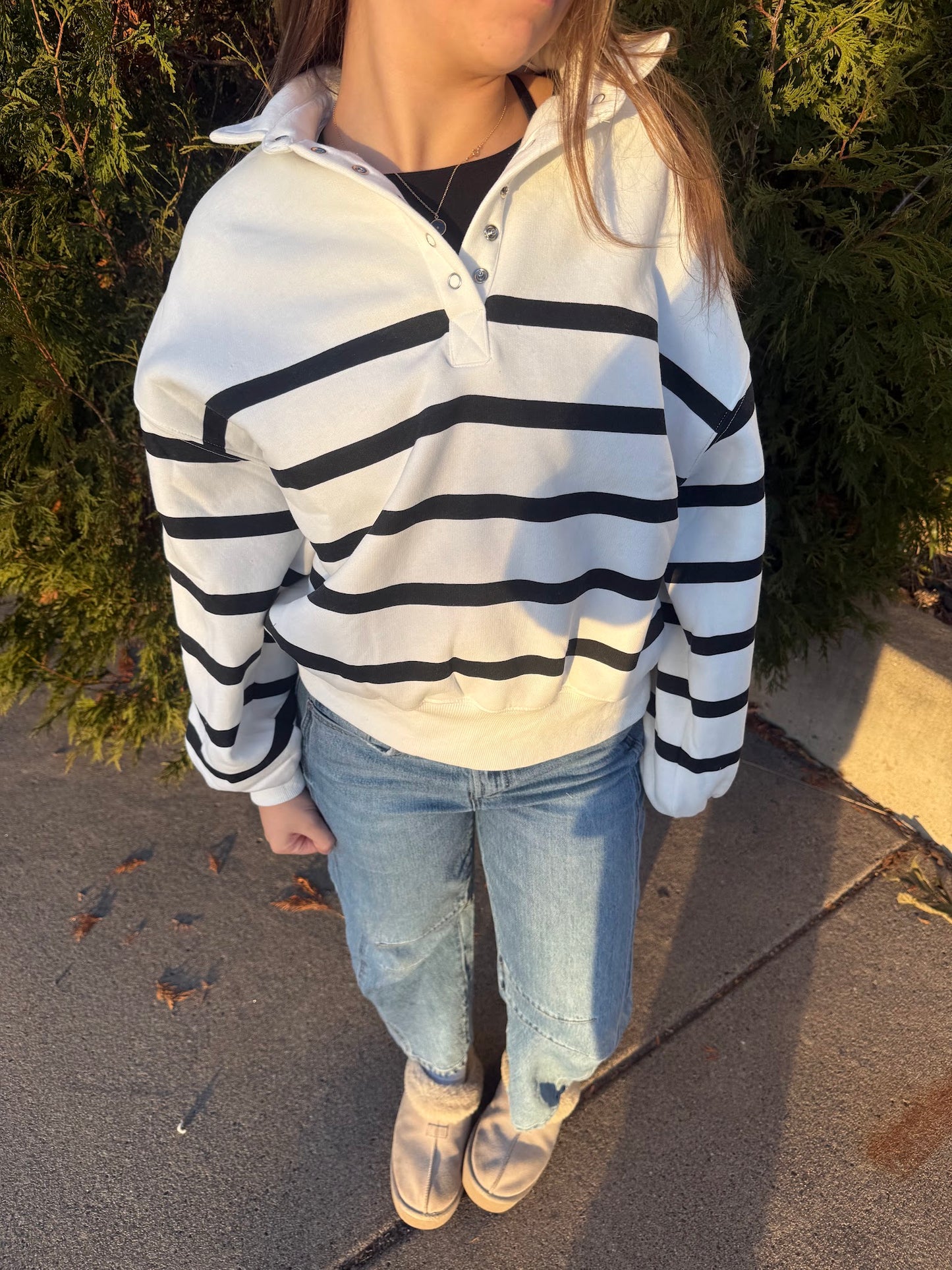 Pip Striped Sweatshirt