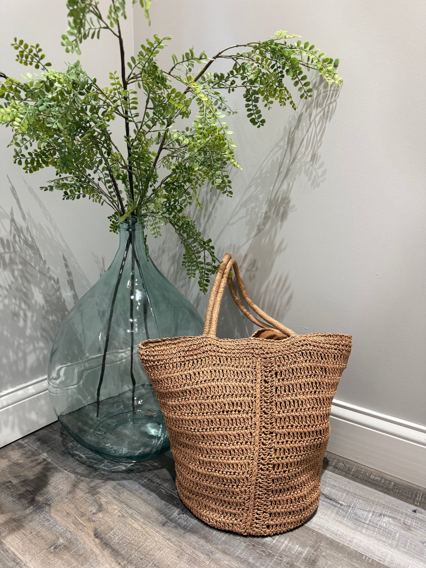 Las Lomas Straw Bag