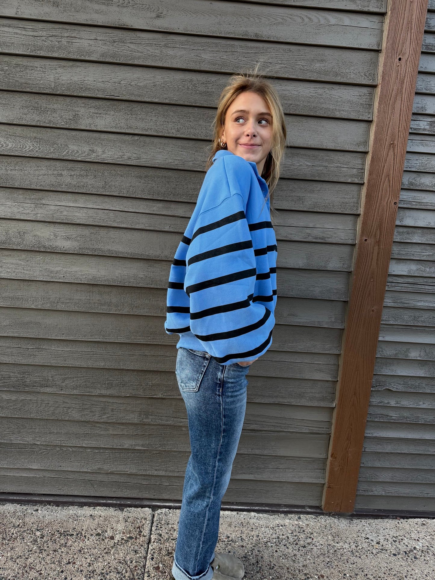 Pip Striped Sweatshirt