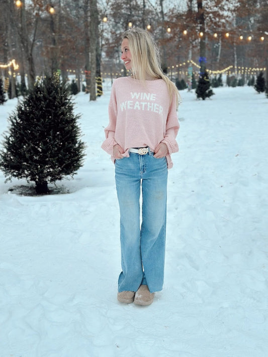 Wine Weather Sweater