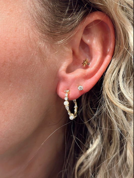 Lollita Pearl Hoop