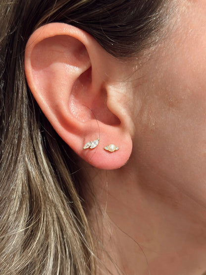 Beckham Pearl Stud