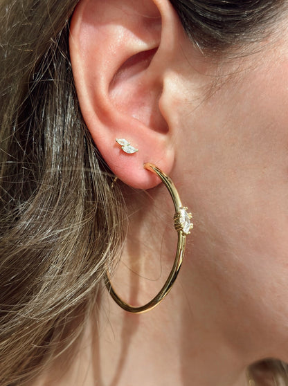 Clotho Hoop Earrings