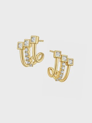 Isabelle Triple Hoop