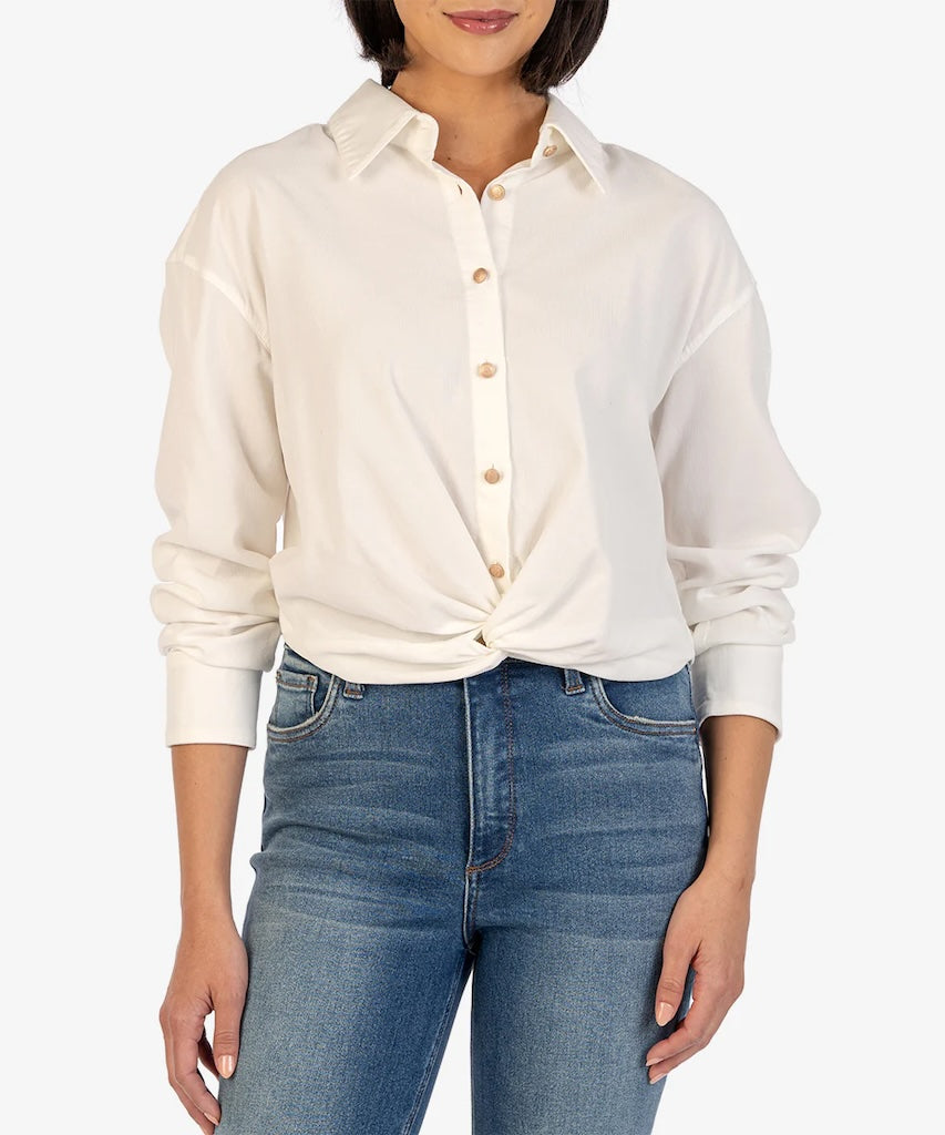 Delanie Front Knot Shirt