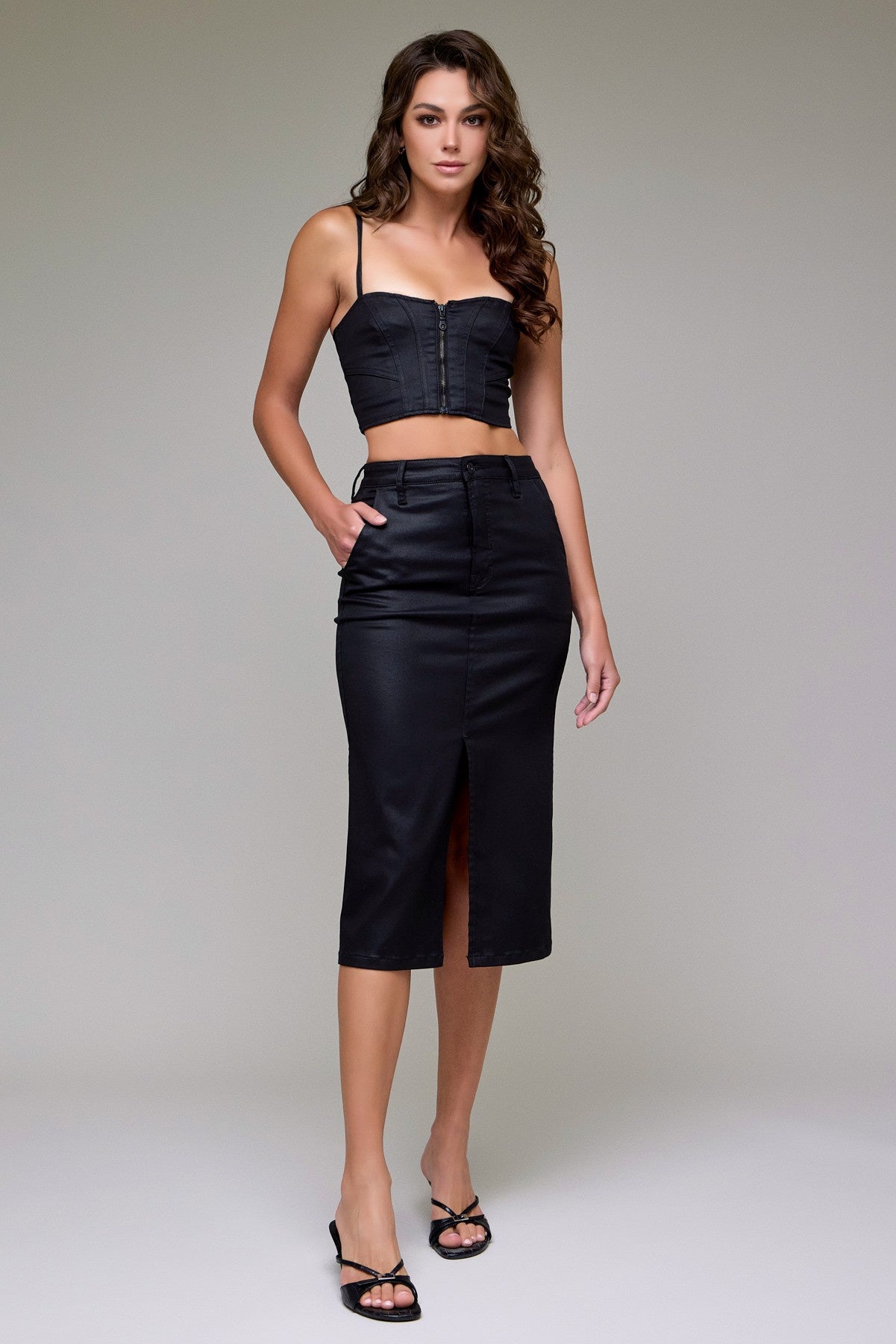 Rebel HR Midi Skirt