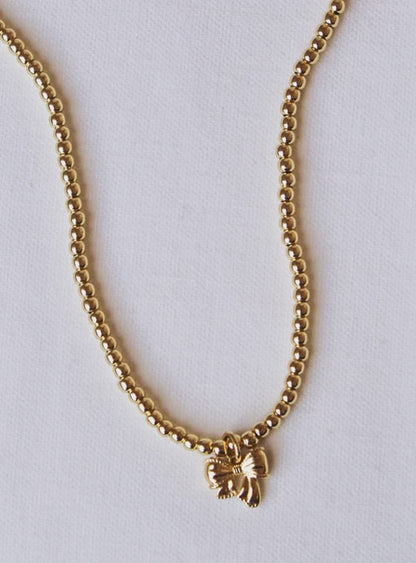 Rosie Bow Necklace