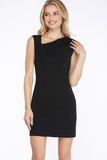 Constance  Asymetrical Neck  Dress