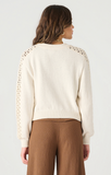 Mitchell Crochet Sleeve Sweater