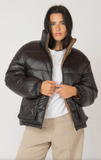 Back to Black Puffer Jacket