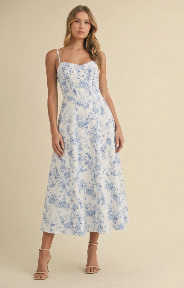 Laina Midi Dress