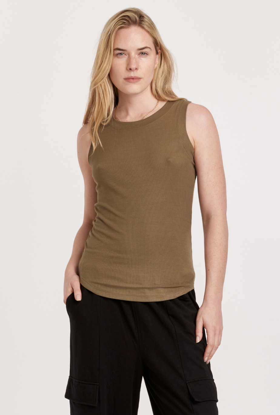 Cleo Ribbed Tank