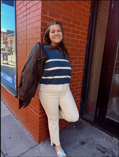 Jordane Striped Sweater