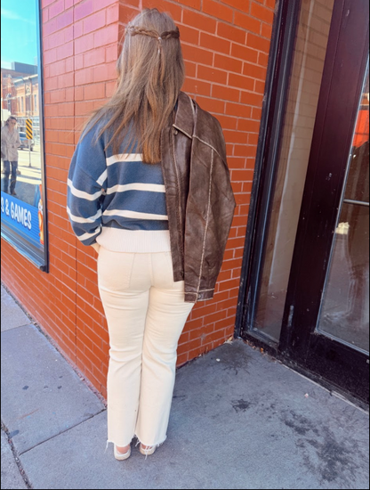 Jordane Striped Sweater