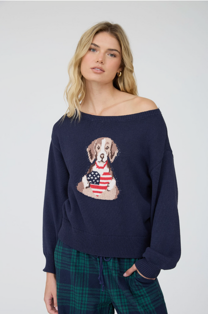 Patriotic Paws Sweater