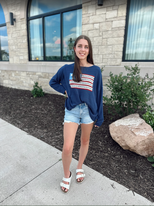 Flag Day Sweater