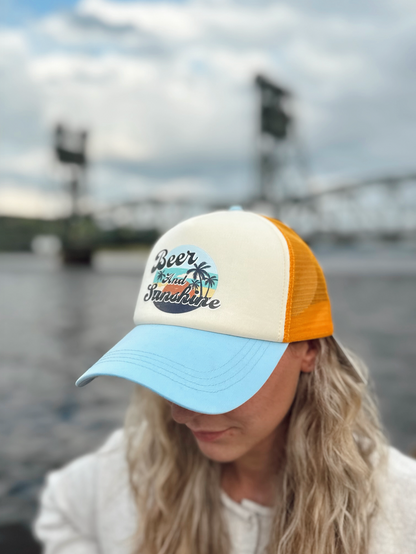 Beer and Sunshine Hat