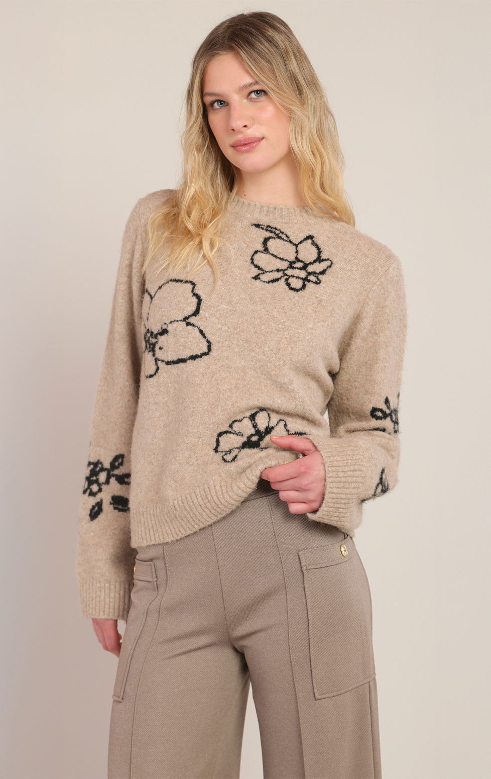 Floral Frenzy Sweater