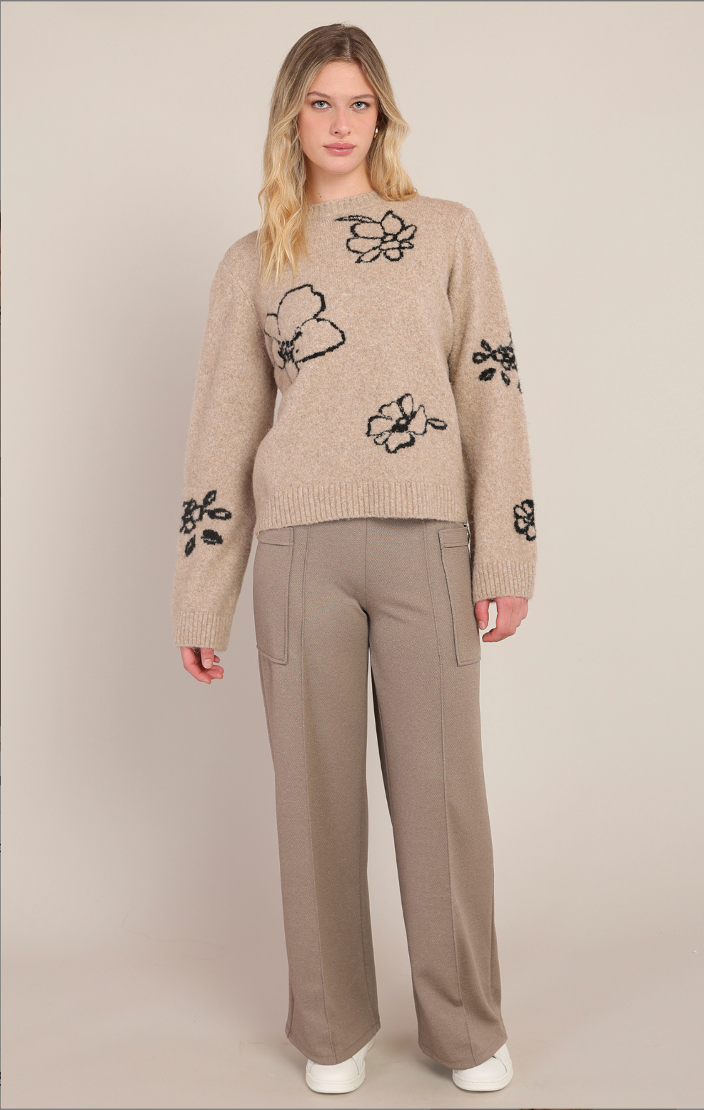 Floral Frenzy Sweater