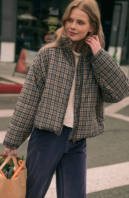Mio Plaid Jacket