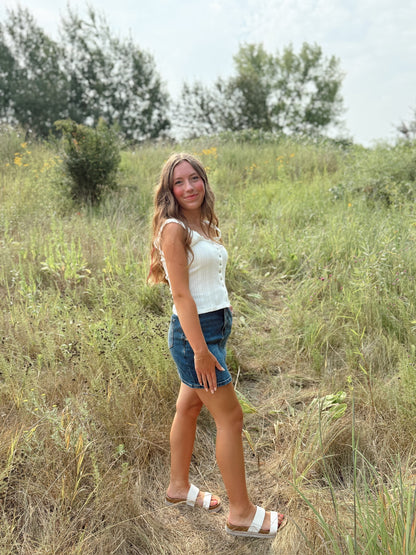 Lainey Pointelle Tank