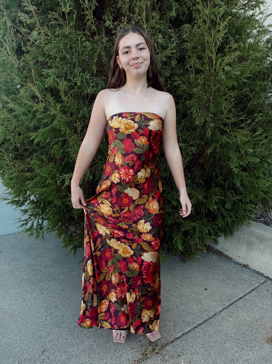 Brinker Strapless Maxi Dres