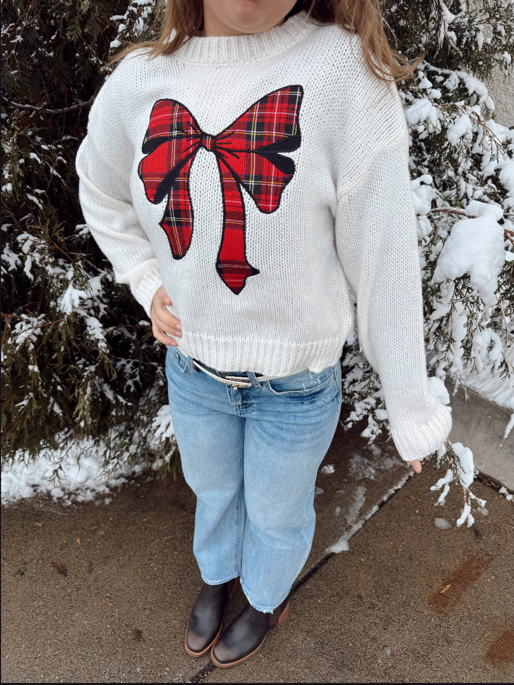 Brynn Bow Sweater