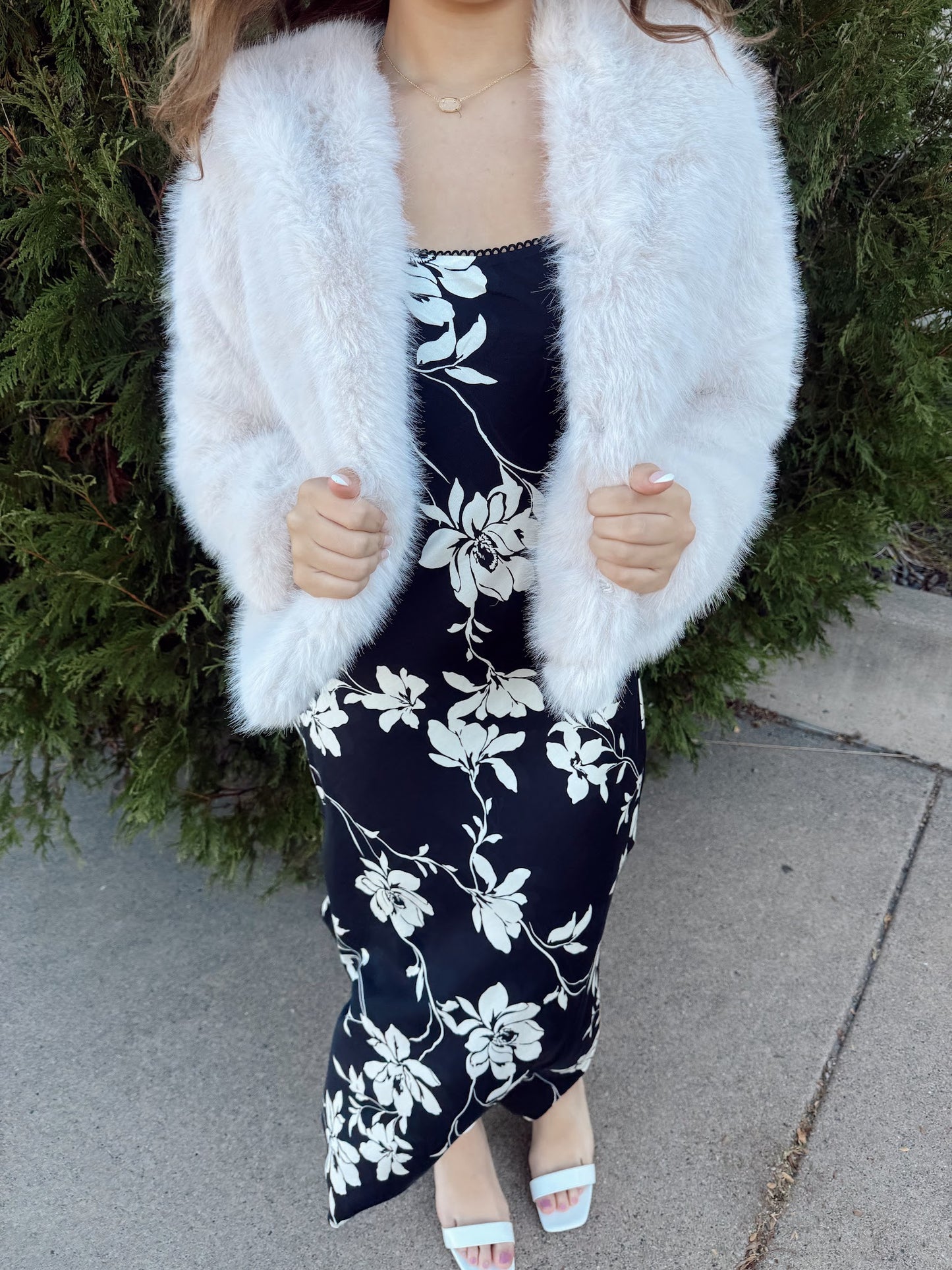 Cielo Clea Floral Midi Dress