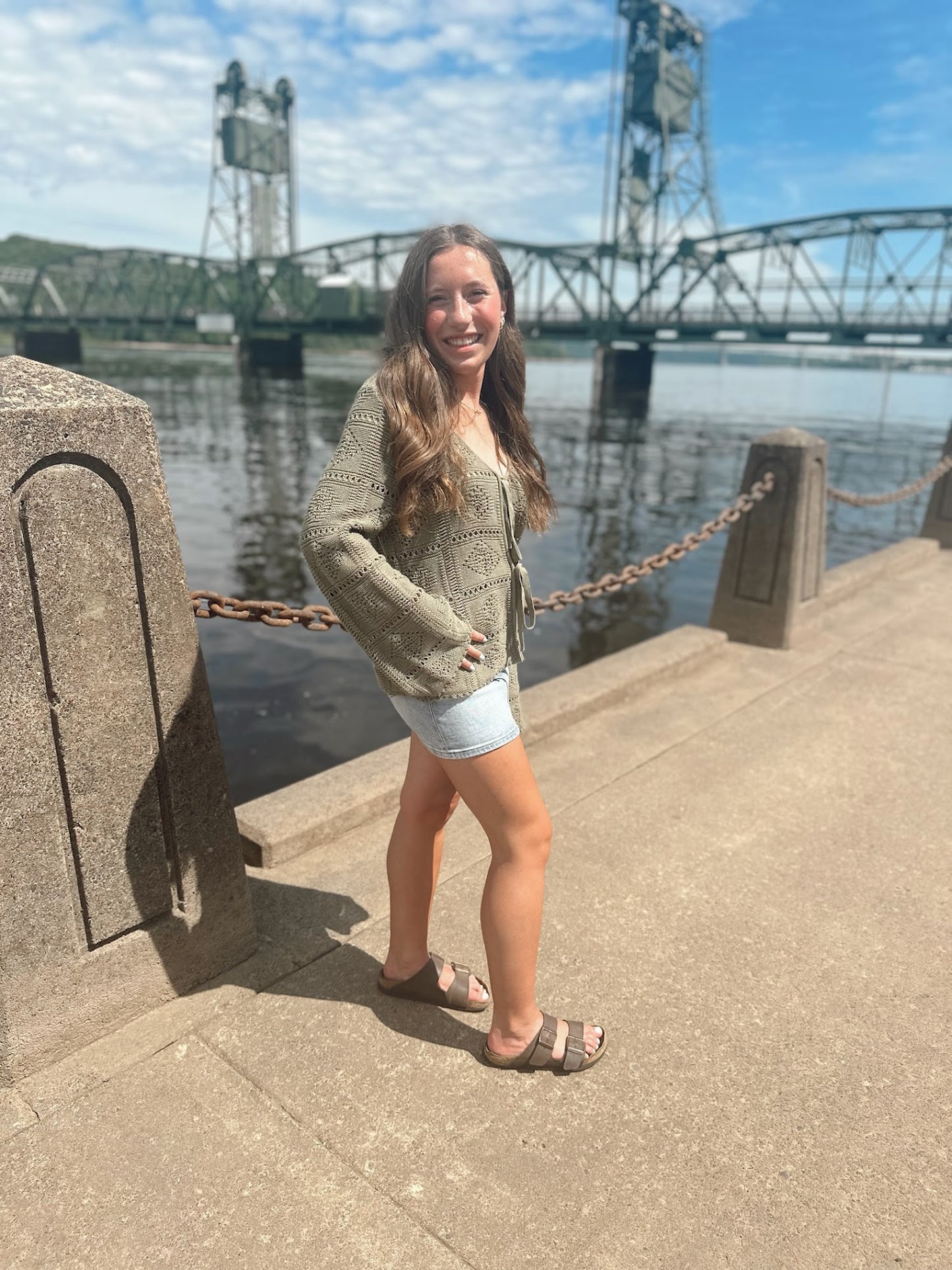 Daisy Crochet Cardi
