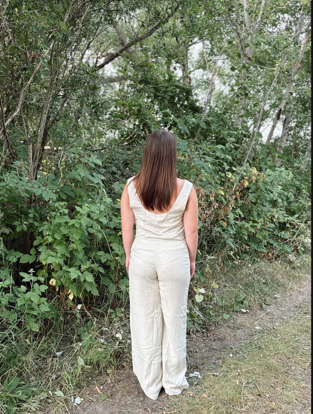 Magnolia Linen Top