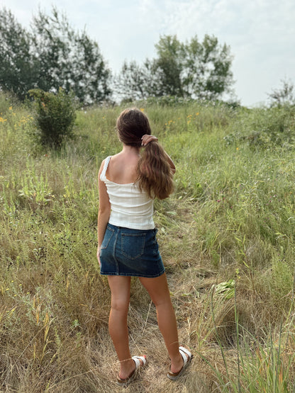 Lainey Pointelle Tank