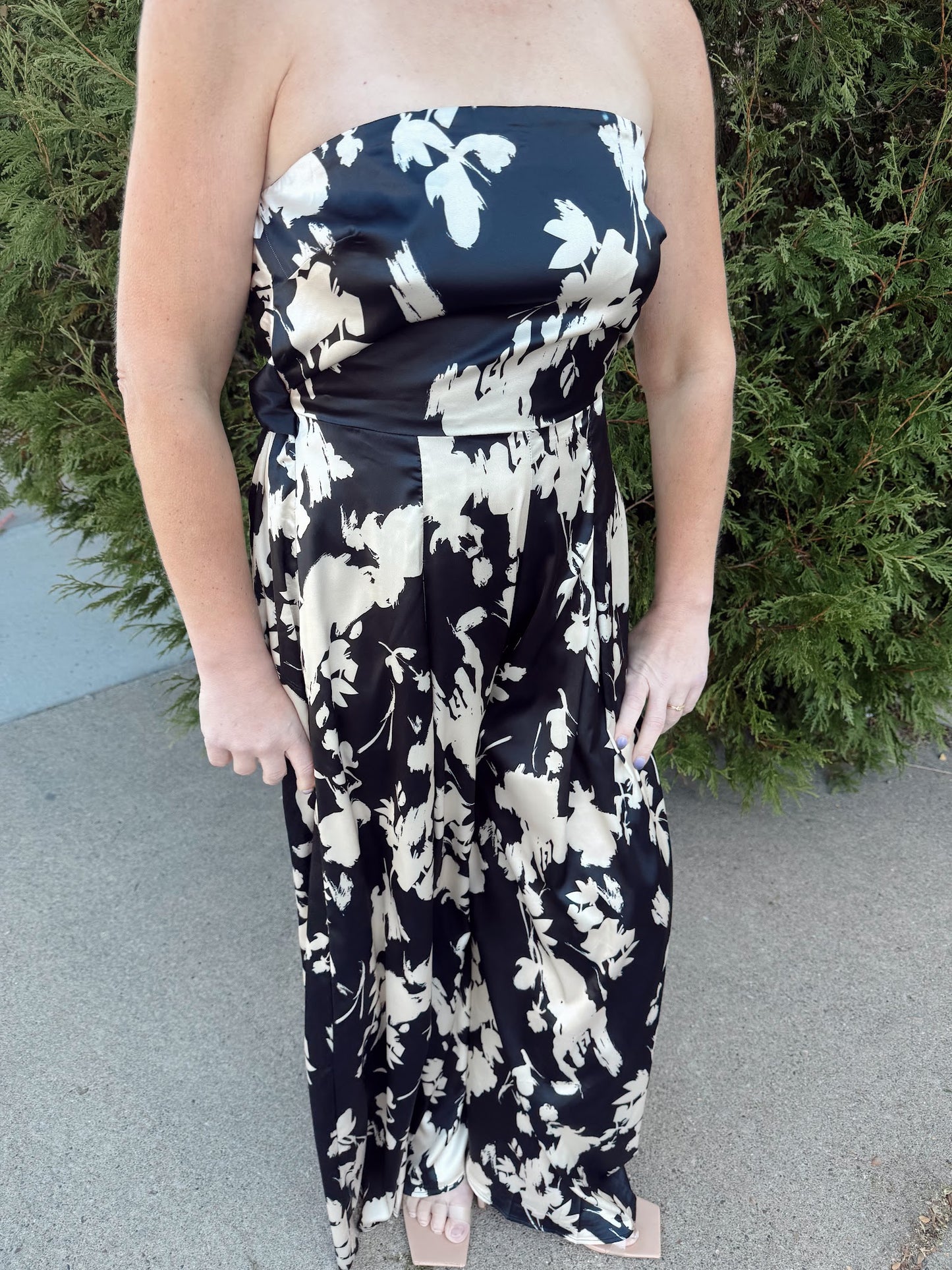 Mia Strapless Jumpsuit