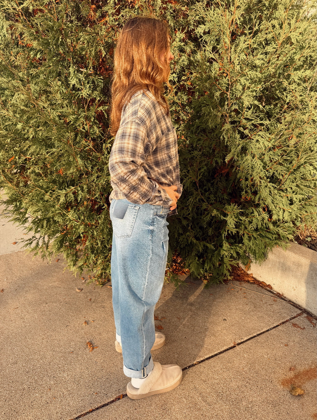 Catch You Later Plaid