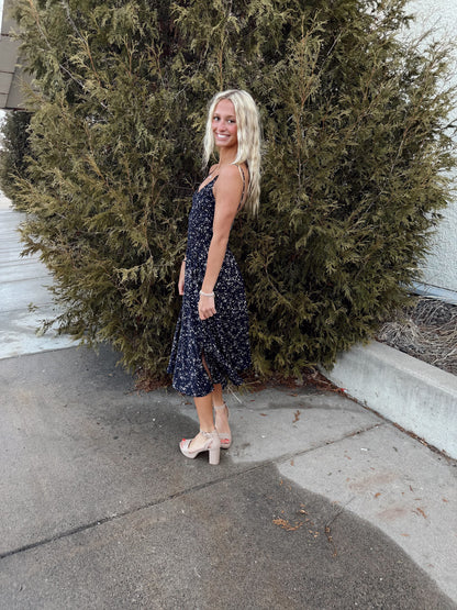 Jacqueline Smocked Midi Dress