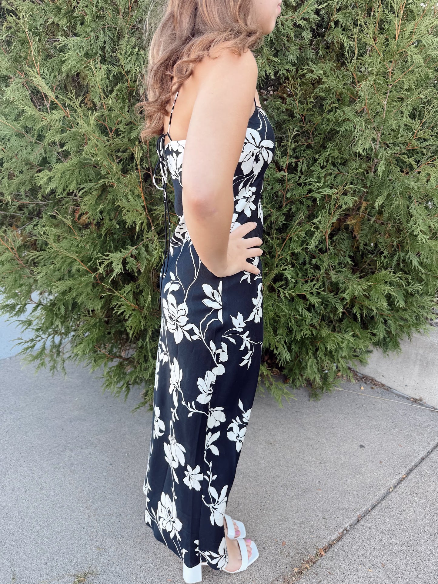 Cielo Clea Floral Midi Dress