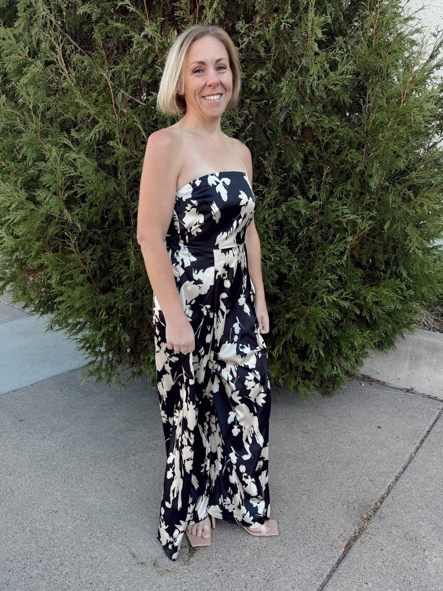 Mia Strapless Jumpsuit