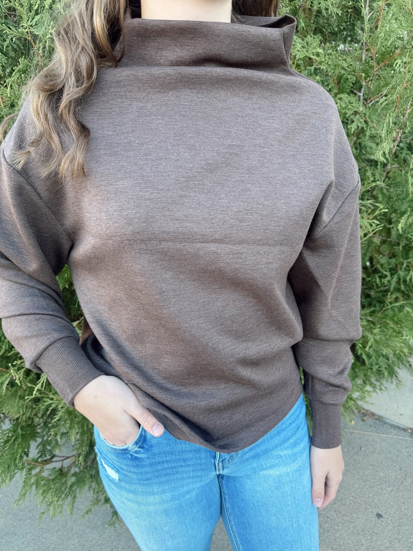 Seana Mel Soft Knit Sweatshirt