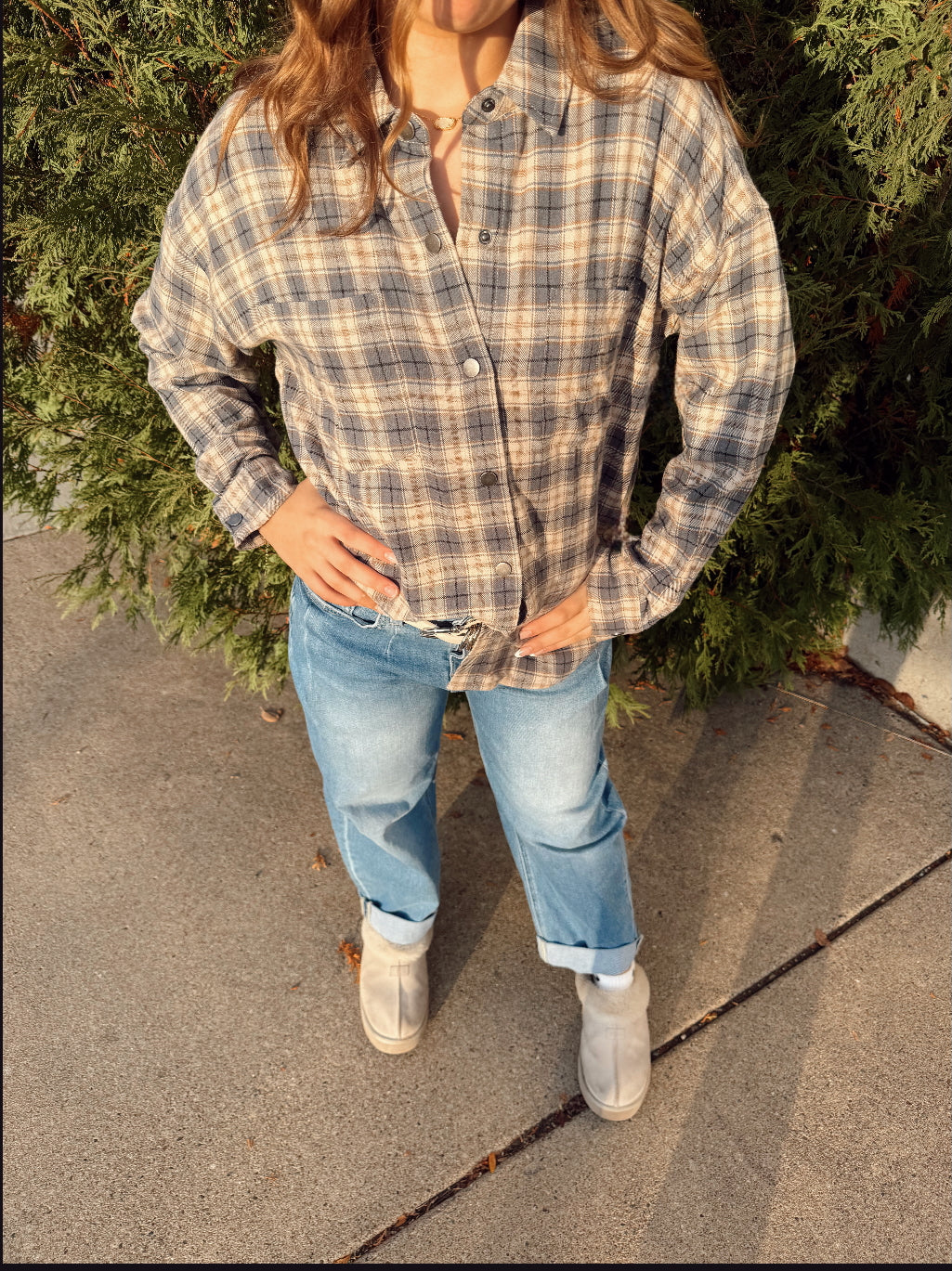 Catch You Later Plaid