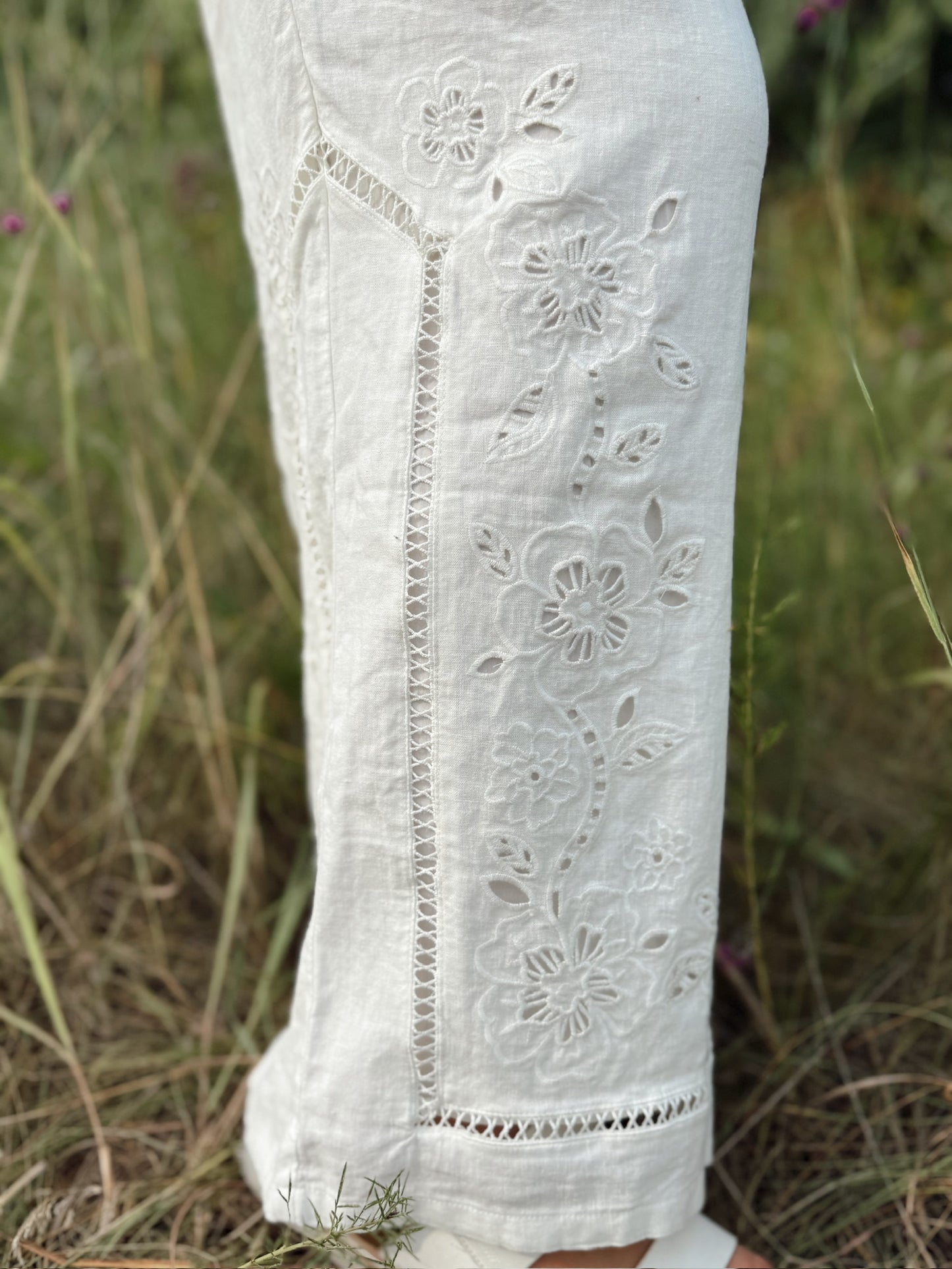 Sid Embroidered Woven Pant
