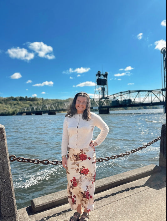 Loci Button Cardi