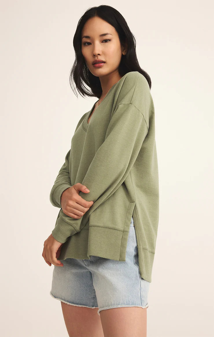 Weekender Top View Modern Vneck Weekender – sorted boutiques