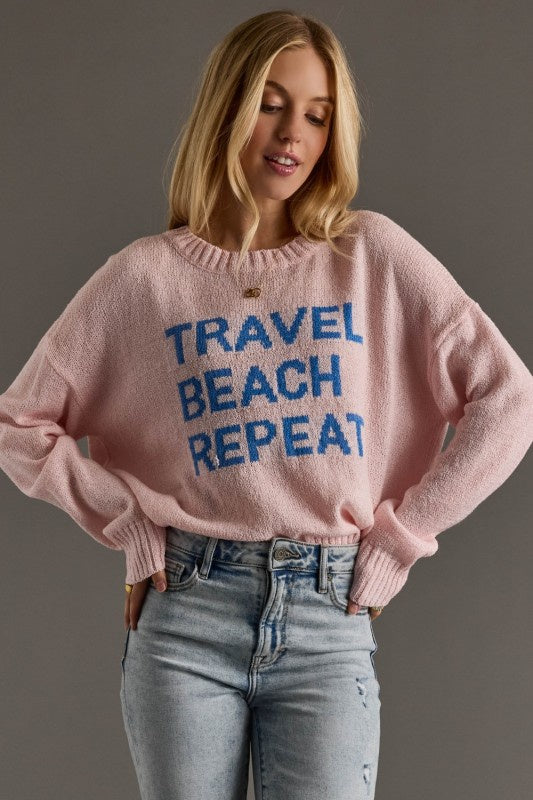 Travel Beach Repeat Sweater