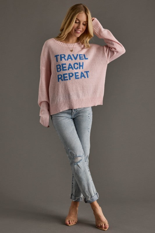 Travel Beach Repeat Sweater