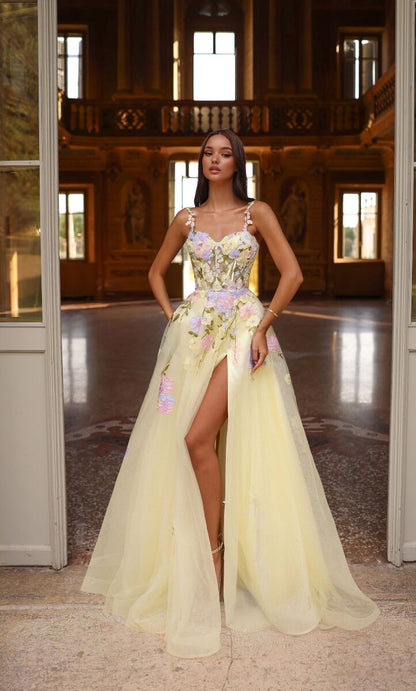 Floral Frenz Gown