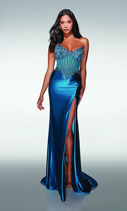 Deep Waves Gown