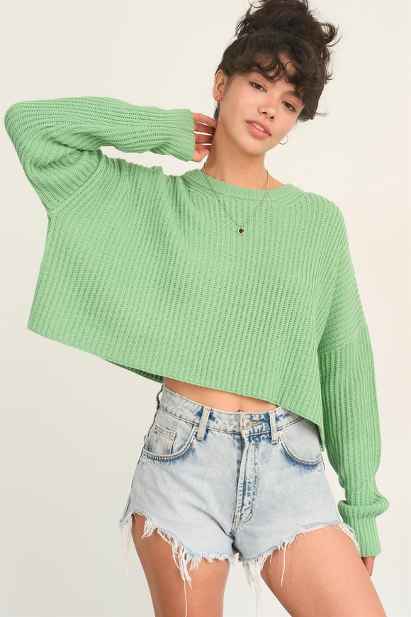 Carrie Crew Neck Sweater