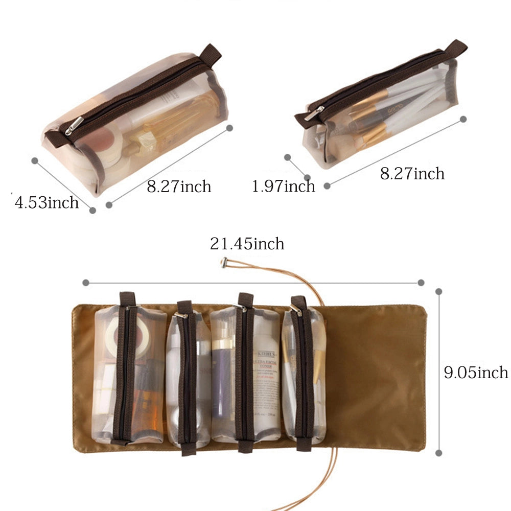 Split Makeup Bag