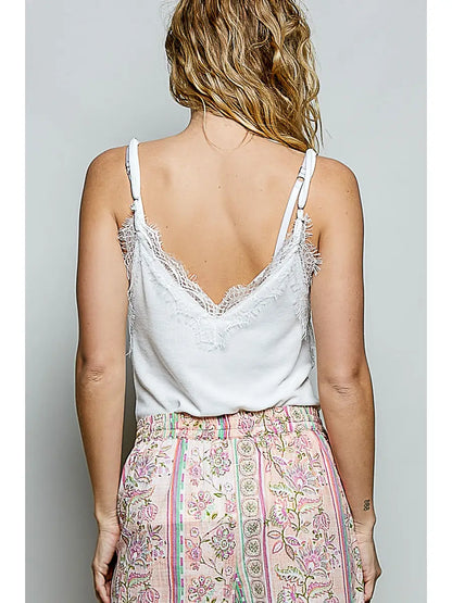 Gretchen Satin Tank